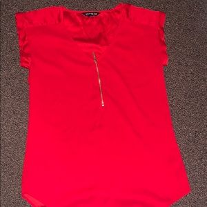 Express dress top- red size x small